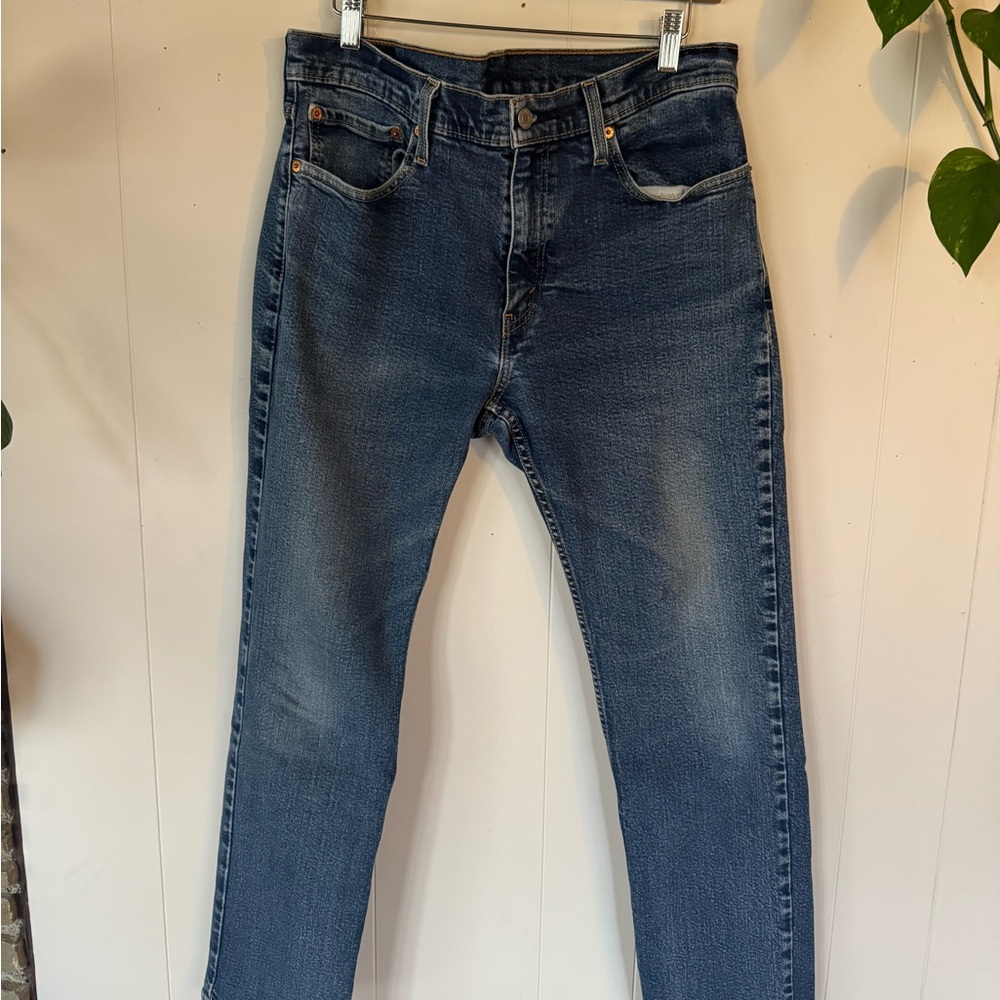 Levi's Classic Indigo Straight Jeans
